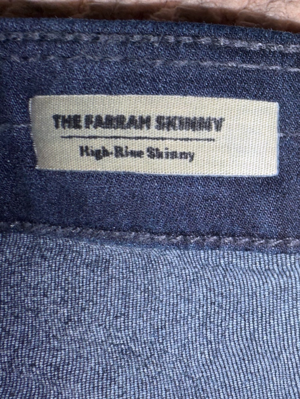 AG Adriano Goldschmied The Farrah Skinny High Rise Jeans Dark Wash Size 30R EUC - Picture 8 of 13